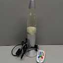 17 Colors Changing Liquid Motion Lamp with Remote: 13.5" LED Night Light for Kids Adults - Relaxing Table lamp for Bedroom Office - Glitter Mood Lighting for Home Decor Christmas Decorations Indoor (White)