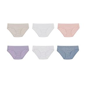 Hanes Women's Pure Comfort Hipster 6-Pack, M