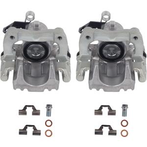 PAROD Rear Disc Brake Caliper Fit for Audi TT Quattro 2000-2006, VW Jetta 2000-2008, Jetta City 2007-2009,Replace#19B2575 19B2574