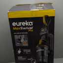 Eureka Powerful Upright Vacuum Cleaner for Carpet and Floor, Household Upright Vacuum Cleaner for Home Pets, Bagless Lightweight Upright Vacuum, MaxSwivel Pro NEU350 with Pet Tool, Yellow