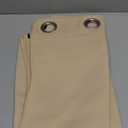 NICETOWN Bedroom Full Blackout Curtain Panel for Shack, Super Thick Insulated Window Cover, Complete Blackout Drapery with Black Liner for Small Window(Biscotti Beige, 1 PC, 37 by 63-inch)