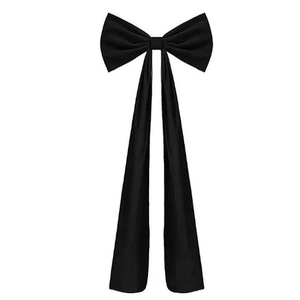 Christmas Decorations, 6 Ft Big Velvet Bows for Christmas Tree, Giant White Christmas Bow for Tree Topper Window Mantle Wall Front Door Wedding Valentines Xmas Decoration