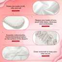 Mepase 2 Pcs Personalized Initial Bride Slippers and Bride Robe Mrs Slippers Bridal Robe Bridal Shower Gifts for Wedding Day(A,7-8)