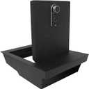 Underseat Console Safe Vault - KEREN Console Gun Safe Box Compatible with Ford F150 2015-2026, Fingerprint Lock with Key