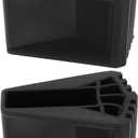 ECSiNG 2PCS Ladder Foot Covers Replacement Ladder Feet Compatible With Krause Ladder Placed Under Ladder's Legs Protect Floors Ladder Foot Inserts