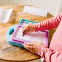 Melissa & Doug Princess Design Activity Kit - 9 Double-Sided Plates, 4 Colored Pencils, Rubbing Crayon