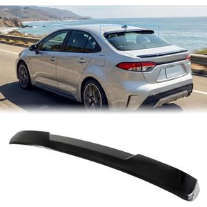Gloss Black Rear Window Roof Spoiler for Toyota Corolla 2020-2026