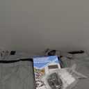 Insulated Magnetic Door Curtain for Winter, Thermal Door Cover with Triple-Layer Oxford Fabric, Windproof Cold Draft Blocker, Energy Saving Waterproof Curtain for Indoor Outdoor (Fit Door 36*82 Screen:39*84, Gray)