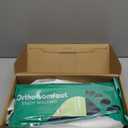 OrthoComfoot Men's Orthopedic Comfortable Slip-On Shoes with Arch Support, Orthotic Loafers for Plantar Fasciitis, Canvas Leisure Vintage Flat Walking Shoes for Foot and Heel Pain Relief (12, Light Grey)