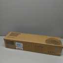 WOPITUES Wood Floating Shelves Set of 6, 24 inch Long Floating Shelves for Wall Decor, Farmhouse Shelf for Bedroom, Bathroom Storage Shelves, Book Shelves for Living Room - Black