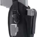 Compact OWB Holster for Pistols with Flashlight or Laser, Everyday Carry for Right Hand Universal Accessories