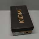 KIDMI 100% Genuine Leather Slippers for Women Fuzzy Winter Scuff House Shoes Cozy Warm Slip on Bedroom Slippers Indoor Outdoor,Chestnut 39 (size 8-8.5)