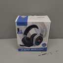 Ozeino 2.4GHz Wireless Gaming Headset for PC, Ps5, Ps4 - Lossless Audio USB & Type-C Ultra Stable Gaming Headphones with Flip Microphone, 40-Hr Battery Gamer Headset for Switch, Laptop, Mobile, Mac (Black and White)