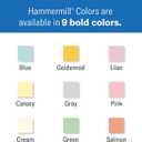 Hammermill Colored Paper, 24 lb Pink Printer Paper, 8.5 x 11-1 Ream (500 Sheets) - Made in the USA, Pastel Paper, 104463R