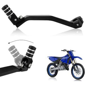 Motorcycle Gear Shifter Shift Lever Folding Tip CNC for YZ125 YZ85 02-25 YZ250 05-24 YZ65 18-24 YZ125X 17-23 YZ250X 16-23 YZ125G YZ250G 16 TTR 230 25-09 Hawk 250 Dirt Pit Bike, Black