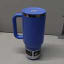 Hydro Flask Travel Tumbler with Handle, Lid and Straw - Insulated Stainless Steel in 40 Oz Cascade