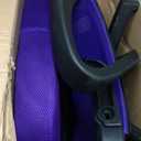 Yaheetech Office Chair Ergonomic Mesh Chair w/Lumbar Support Armrest Wheels Comfortable Racing Seat Adjustable Swivel Rolling Home Executive Mid Back Computer Chair for Adults, Purple