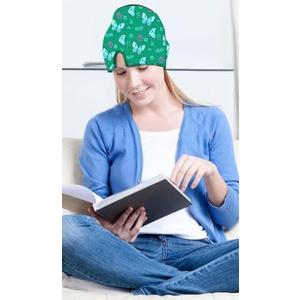 Migraine Relief Cap, Soothing Headache Ice Face Mask Products, Hot and Cold Therapy, Migraine Headache Relief Cap for Migraine, Sinus, Puffy Eyes, Tension, Stress and Hangover 