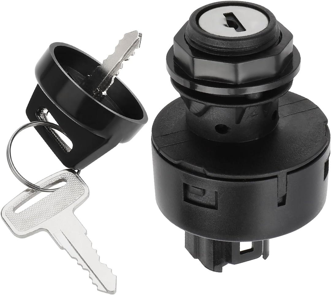 M MATI Ignition Key Switch 3 Position 4 Pin Sealed Plug 4015033 for Polaris Sportsman 450 570 850 1000 Ranger 1000 900-High-Lifter RZR 1000-High-Lifter Scrambler 850 Touring SP X2 6x6 ProStar S4