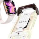 6 Pack Upgrade Screen Protector for Apple Watch Series 11 Series 10 42mm, [Not Peel off] Bubble Free full Coverage Anti-Scratch Clear Soft Film with [Automatic Align Tech] for iWatch Accessories