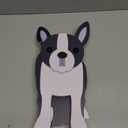 Gochoi Boston Terrier Gifts for Women, Boston Terrier Dog Planter Plant Pot, Dog Flower Pots for Outdoor Garden Decoration, Boston Terrier Plant Container Holder Office Home Decor Small Boston Terrier