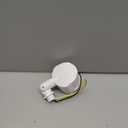 EDISHINE Motion Sensor, 180-Degree Replacement Motion Detector for Security Floodlights, 120V Adjustable Time & Detection Sensitivity Range Up to 60 Feet, 3 Modes Pir Motion Sensor, White, UL Listed