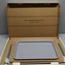 Caraway Non-Stick Ceramic Baking Sheet Duo - Naturally Slick Ceramic Coating - Non-Toxic, PTFE & PFOA Free - 18 x 13" Large & 15 x 10" Medium - Cream