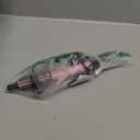 Farery Mini Thermal Brush 3 Temperature Adjustable, 3/4 Inch Travel Curling Iron for Short Hair, Heated Round Brush for Touch ups and Small Curls, Travel Size Curling Wand, Dual Voltage, Pink