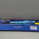 55W Aquarium UV Light for 500-5500 Gallon, UV Pond Water Clarifier for Koi Pond, Swimming Pool, Spa, Large Fish Tank, Cold Plunge