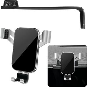LUNQIN Car Phone Holder for Mercedes Benz GLE-Class 2020 2021 2022 2023 2024 2025 2026 and GLS Class 2020-2026 Auto Interior Accessories Best Cell Phones Mount Cellphone Mobile Charging Screen Stand