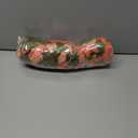 HyeFlora Artificial Fake Fall Hanging Flowers for Outdoor Decor, 2PCS Faux Silk Morning Glory Hanging Plants Mums Vine for Home Garden Wall Party Indoor Outside Decoration (Fall Orange+Light Orange)