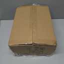 Coffee Mugs Set of 6, 17oz Ceramic Mugs with Handpainted Blue Gray Stripe Pattern, Modern Stackable Coffee Cups, Dishwasher and Microwave Safe Mugs for Home & Office