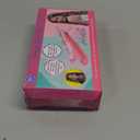 Hair Gem Stamper Kit,Bling Hair Jewels for Girls, Hair Styling Tool with Reusable Shining Diamonds, Christmas Birthday Arts & Crafts Gift for 5-12 Year Old Girl (Red)