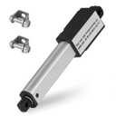 DC HOUSE Mini Electric Linear Actuator Stroke 2"Force 4.5 lbs12V | High-Speed 1.97"/secWeight 0.15KG Ideal for Intelligent Range Hood, Fan Blades, Cabinets, Window Opener, Robotics, Home Automation