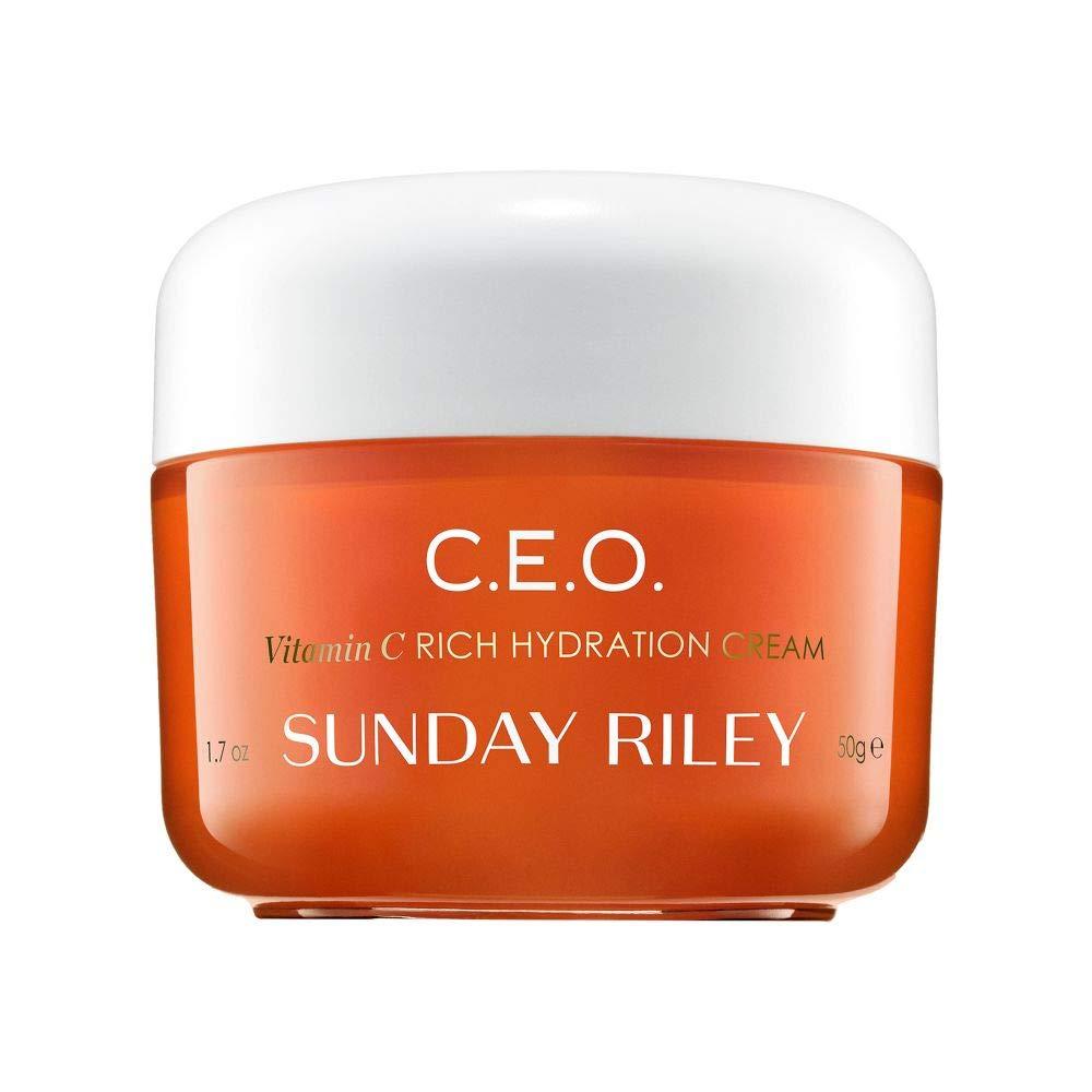 Sunday Riley C.E.O. Vitamin C Rich Hydration Cream Face Moisturizer (1.7 Fl Oz (Pack of 1))