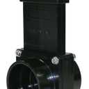 Valterra 7201 ABS Gate Valve, Black, 2" Slip