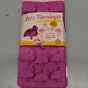 LET'S FLAMINGLE Silicone Ice Mold Trays 2 Pack Makes 30 Total Flamingo Ice Cubes