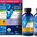 Mommy's Bliss Organic Baby Cough Syrup & Mucus Relief, Day and Night Combo Pack, Contains Organic Agave and Ivy Leaf, For Ages 4 Months+, 1.67 Fl Oz (Pack of 2), Best By: 12/25