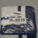 GRANNY SAYS Microfiber Bathroom Rugs Non Slip Washable, Water Absorbent Bathrooms Mats for Tub, Soft Bath Mats for Bathroom Floor & Shower, Bath Rug, 16" x 24", Navy Blue Bath Rugs