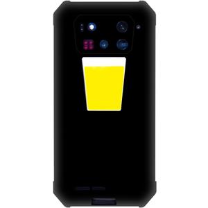 Flexible Case Compatible with Unihertz 8849 Tank 4 Pro, Slim Shockproof Protective Cover, Anti-Scratch Soft Silicone Rubber Gel Bumper Shell(Black)