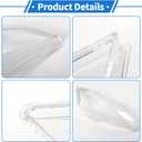 Headlight Headlamp Lens Cover Right+Left Side Fits for Honda CRV 2007 2008 2009 2010 2011(a Pair)
