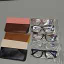 BLS BLUES Reading Glasses for Women for Home, Office & Driving - HD Clear Readers with Blue Light Blocking Protection