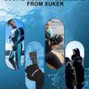 XUKER Neoprene Gloves Men Women, 3mm Camouflage Patterned Winter Wetsuit Gloves Keep Warm for Scuba Diving Surfing Swimming Fishing Water Sports (Blue, XXL)