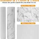 2 x Non-Adhesive Shelf Liners for Kitchen Cabinets and Drawers Waterproof & Anti-Slip 2-Layer Cabinet Liners, Cuttable Contact Paper for Shelves, Fridge, Toolbox, Pantry