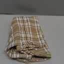 MIULEE Fall Set of 2 Scottish Tartan Plaid Throw Pillow Covers Farmhouse Classic Decorative Outdoor Square Cushion Cases for Halloween Thanksgiving Decor Sofa Couch 16x16 Inch