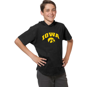 Little King NCAA Youth Boys/Girls Short Sleeve Hoodie T-Shirt-Team Colors (XL)