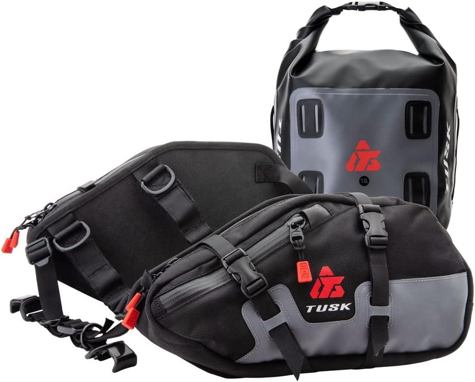 TUSK Traverse Pannier Bags (Base System w/ Dry Duffel Tail Bag)