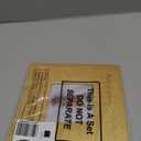 Memory Photo Album Holds 200 Pcs 4 x 6 Inch Leather Wedding Anniversary Family Photo Album with Front Window Double Heart Memory Scrapbook for Couple Gifts(50th Anniversary)