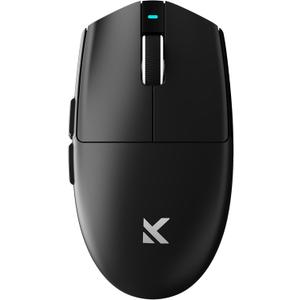 MCHOSE G3 V2 Wireless Gaming Mouse, Symmetrical, PAW3311, 12K DPI, Tri-Mode Connection, Wireless/Wired 1K Polling, 59g Weight, 800mAh Battery - Black