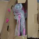 3-Wheel Kick Scooter for Kids Ages 3-8 Lean-to-Steer Toddler Scooter with Extra Wide Light Up Wheels, 4 Adjustable Heights, Foldable Scooters for Boys & Girls, Max Weight 110lbs (Pink)